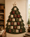 🔥Last Day 49% OFF - 🎄✨DIY 24-Pocket Fabric Christmas Advent Tree Kit